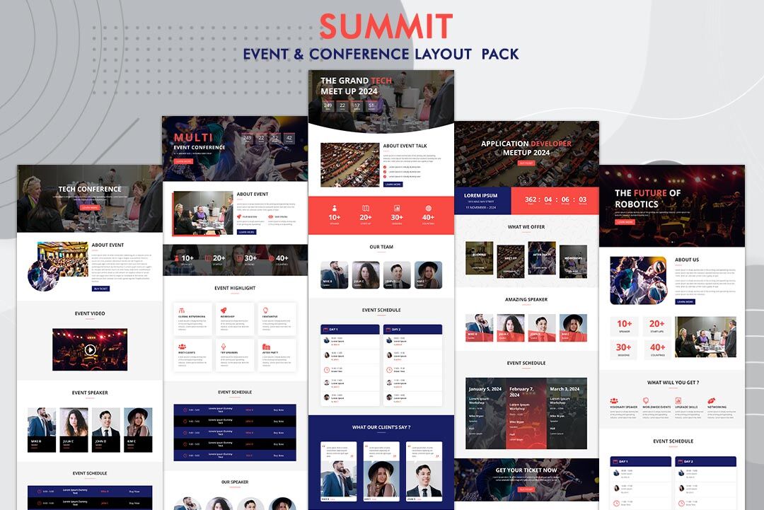 Summit - Event & Conference Layout Pack - Image 3